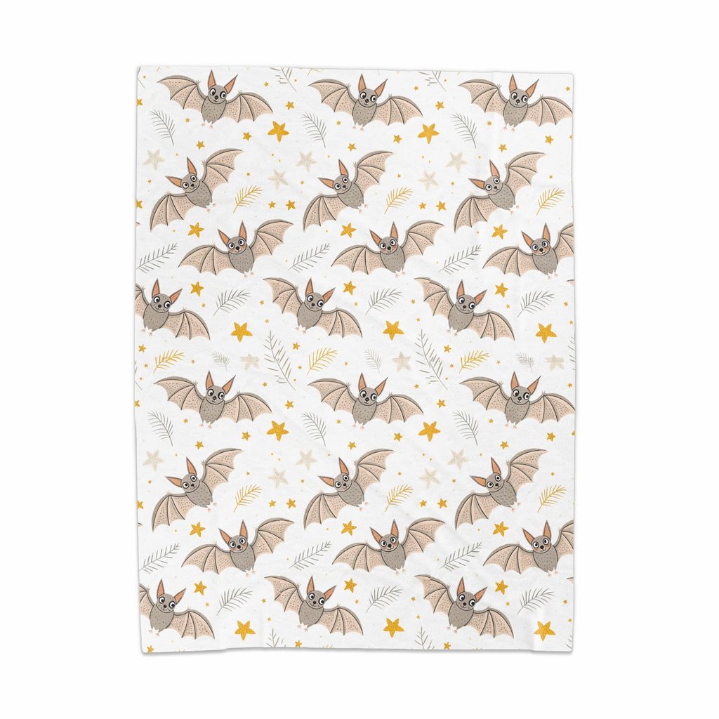 Cute Cartoon Bats and Stars Pattern Blanket product