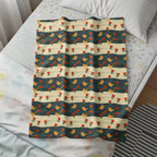 Cute Bird and Flower Pattern Bedding Product