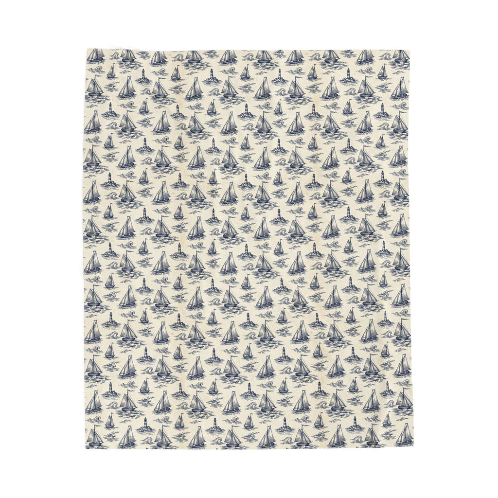 Vintage Sailboat Blanket