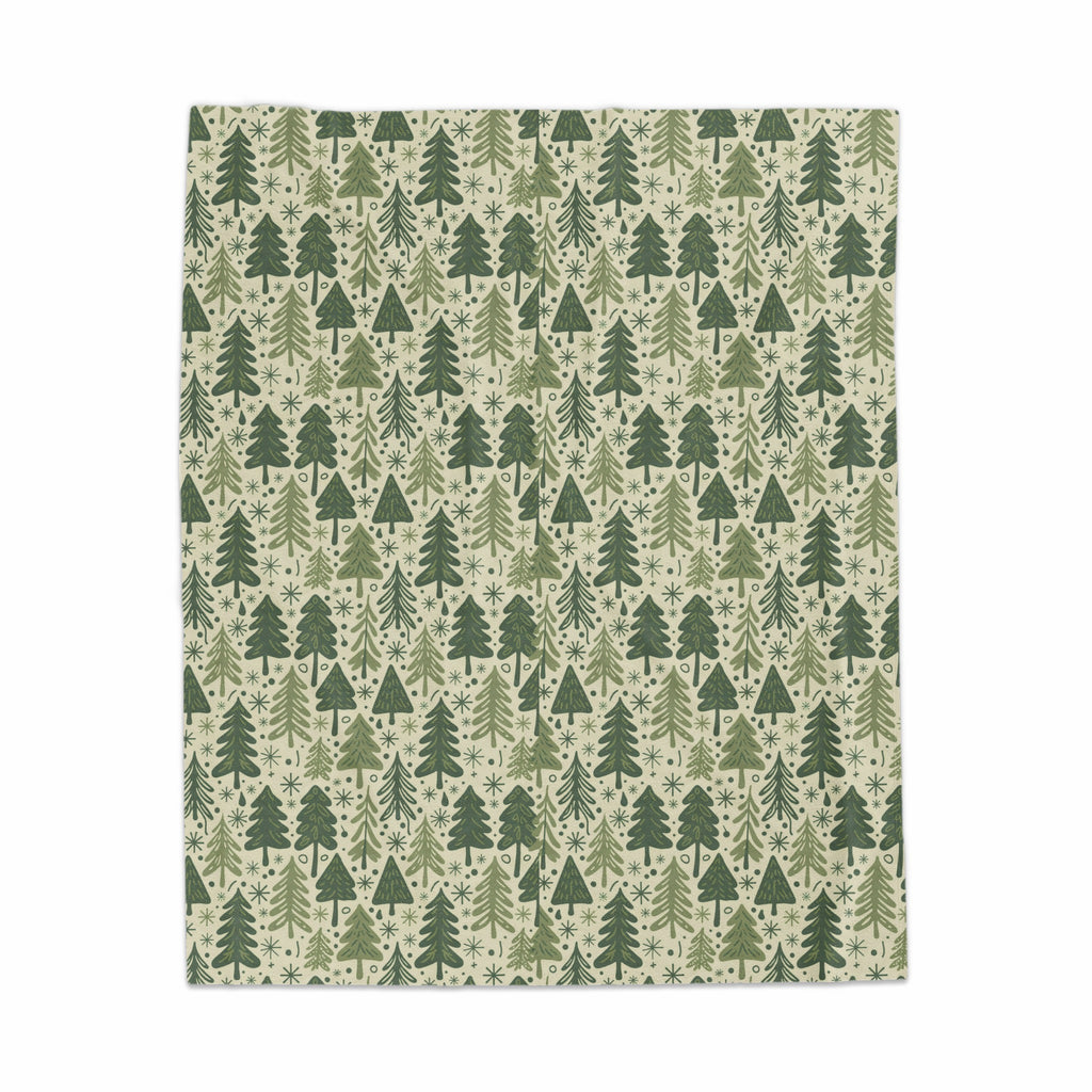 Christmas Tree Patterned Festive Blanket Product