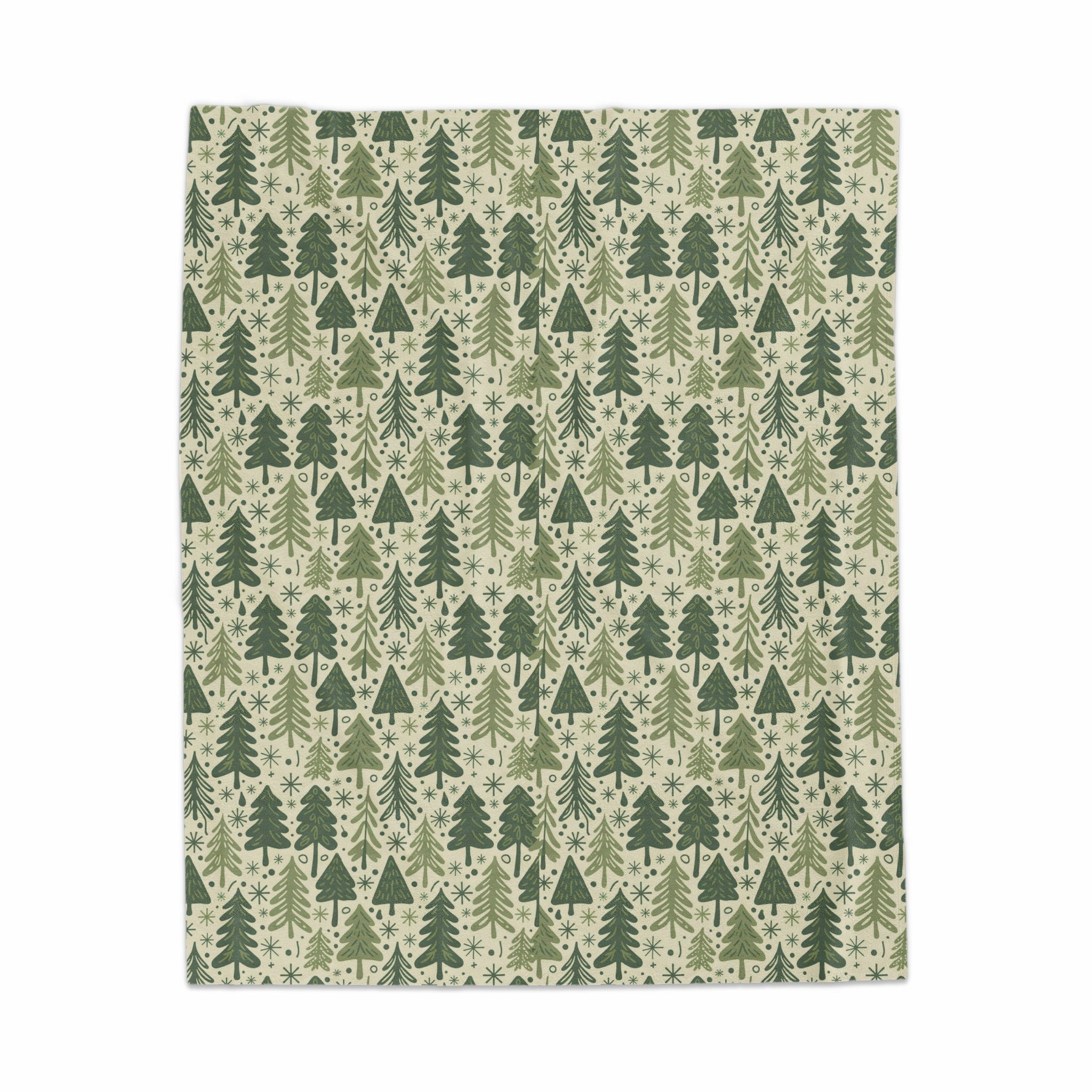 Christmas Tree Patterned Festive Blanket Product