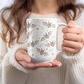 Cute Bat and Stars Patterned Ceramic Mug product