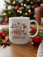 Have a Holly Christmas Festive Coffee Mug