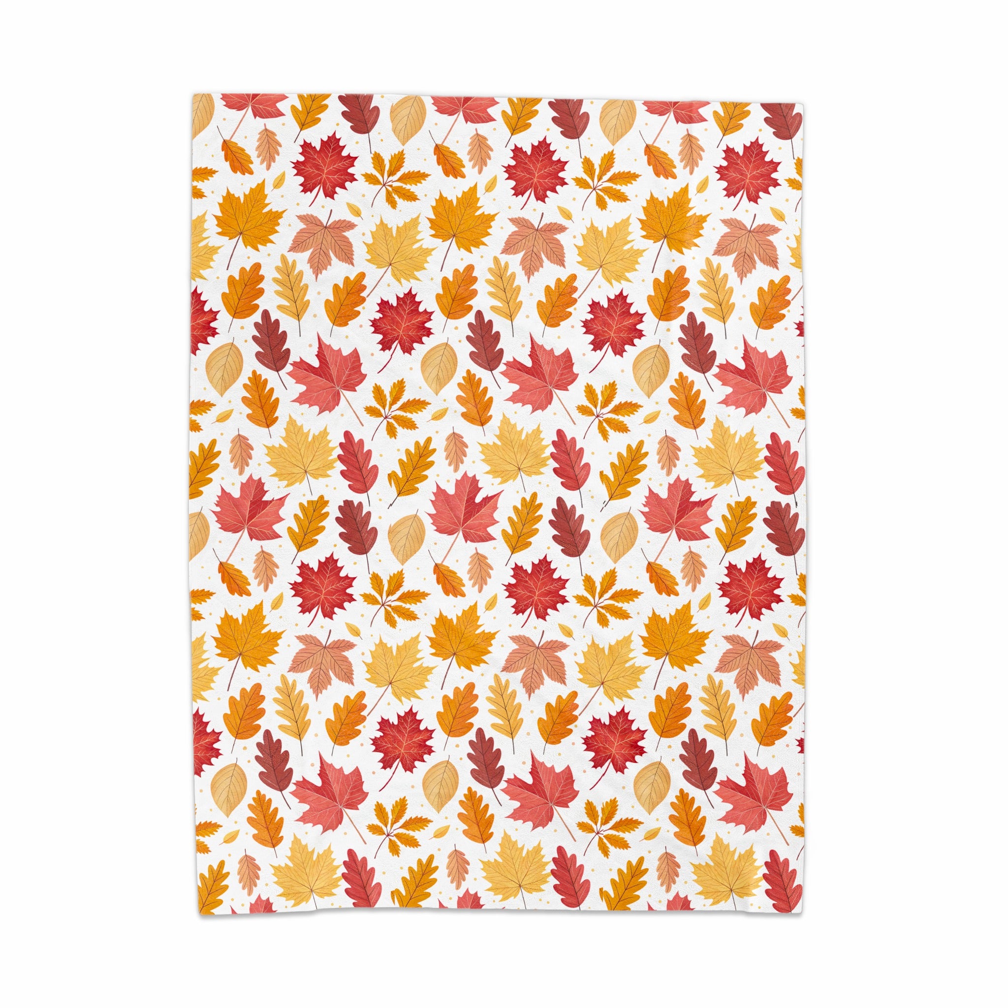 Autumn Leaves Fall Forest Pattern Blanket product