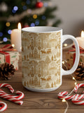 Holiday Season Christmas Scene Mug