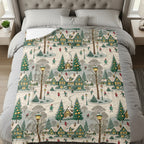 Winter Wonderland Scene Comforter Product