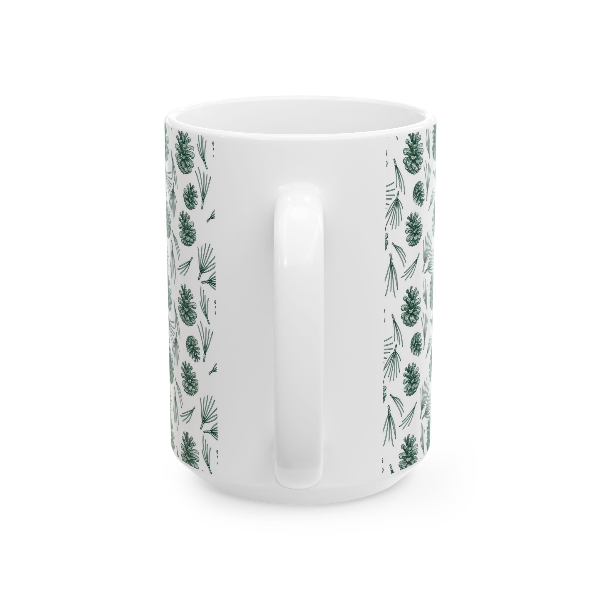 Pinecone & Pine Needle Mug
