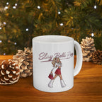 Slay Bells Ring Christmas Mug Perfect for Holiday Cheers