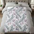 Elegant Vintage Ornament Patterned Cozy Bedding