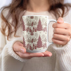 Scenic Winter Village Holiday Mug for Cozy Moments