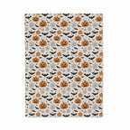Halloween Pumpkin and Bat Pattern Blanket product type